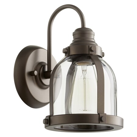 Quorum 1Lt Banded Dome Wlmt - Ob 586-1-86